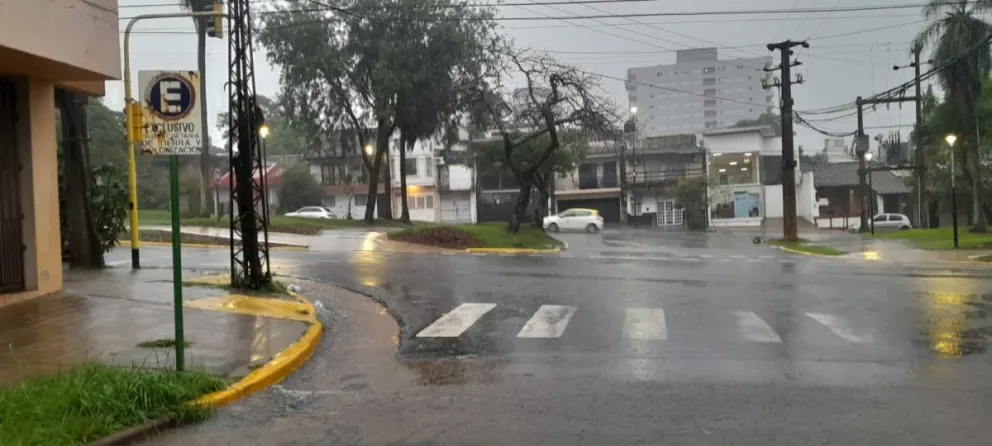Según la Opad, la cantidad de lluvia prevista para hoy superará el récord histórico de 1956. // Foto: Griselda Acuña