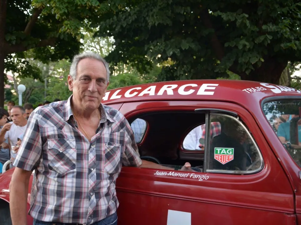 El Flaco Traverso, una leyenda del automovilismo argentino. //Foto: Facebook.