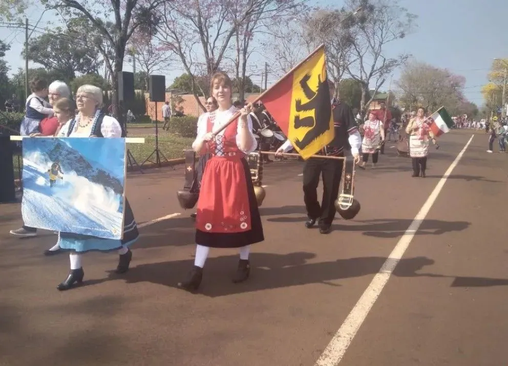 El tradicional desfile es una característica de este tipo de festividades. //Foto: Esteban González.