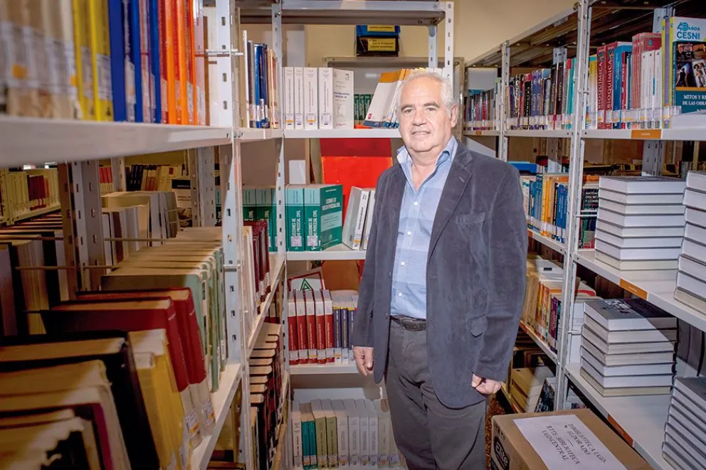 Poenitz, doctor en Antropología y especialista en Historia Regional. Foto: M. Rodríguez