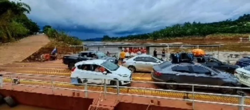Muchos brasileños cruzan a diario la frontera de El Soberbio. Foto: Yohana Silva. 