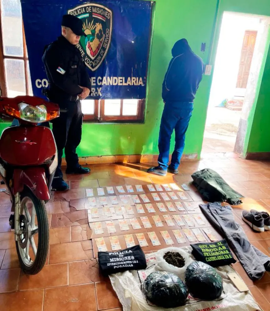 El implicado fue atrapado en una vivienda del barrio La Ripiera. 
