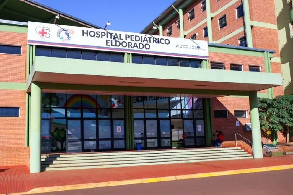 Hospital pediátrico de Eldorado. //Foto: Cynthia López.