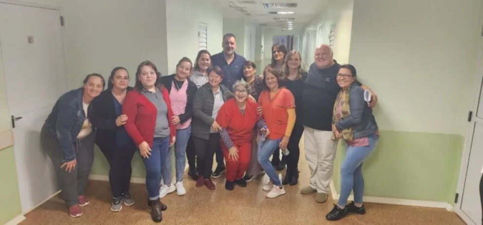 En los hospitales asumieron nuevos directivos. //Foto: Gentileza Ministerio de Salud Pública.