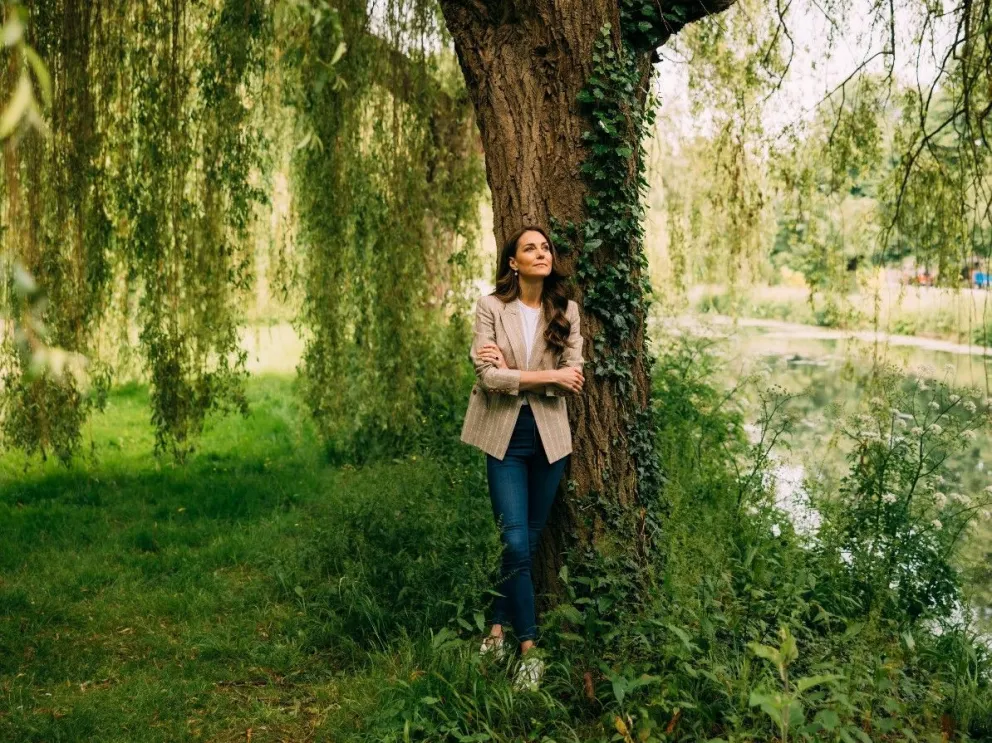 La foto con la que reapareció Kate Middleton. (Foto: Instagram/princeandprincessofwales).