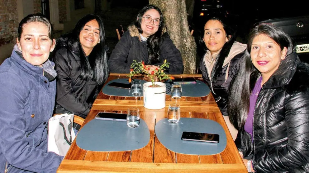 Caren Blanco, Victoria Barrera, Morena Ozuna y Silvana Peralta. 