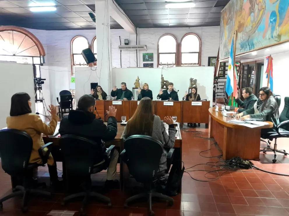 Los ediles obereños sesionaron este miércoles. 
