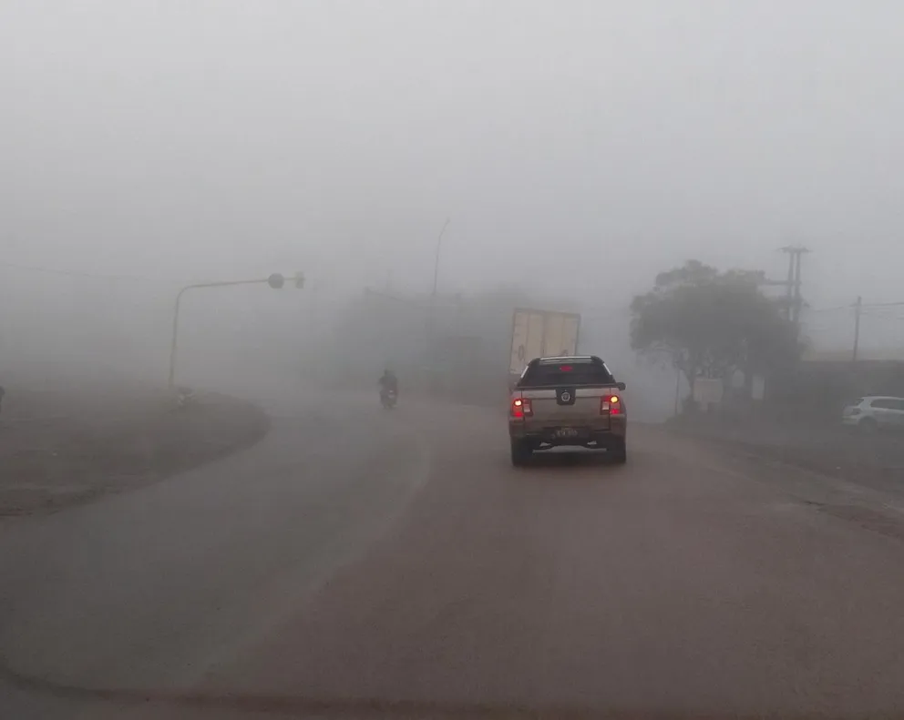 Amanecer con bancos de niebla en toda la provincia | El Territorio
