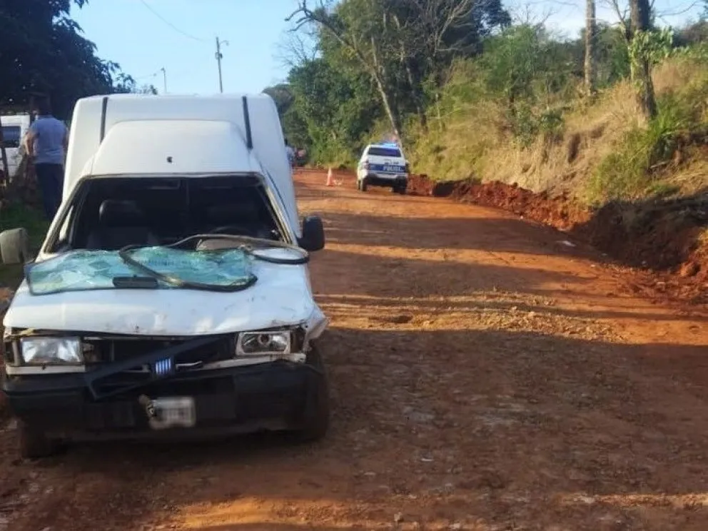 El hijo del fallecido fue atendido en el hospital de Campo Grande. //Foto: Policía de Misiones.