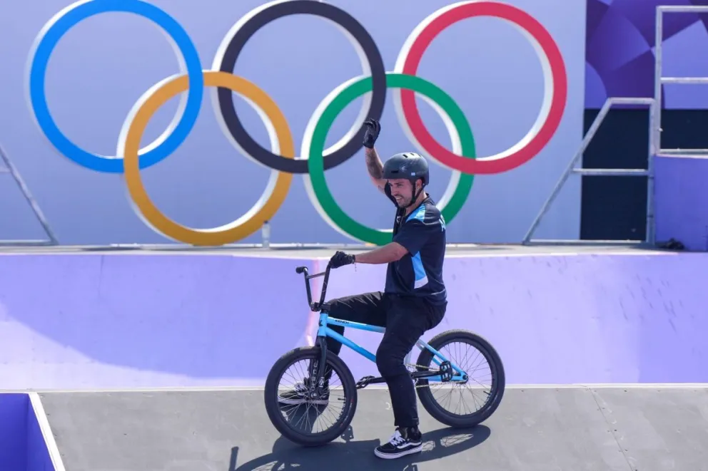 El argentino logró la mejor performance en los Juegos Olímpicos. //Foto: Comité Olímpico Argentino.