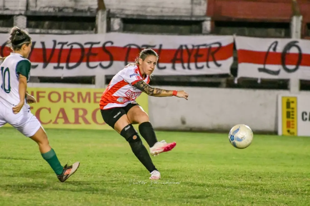 Fabiana Gall, una de las figuras franjeadas.