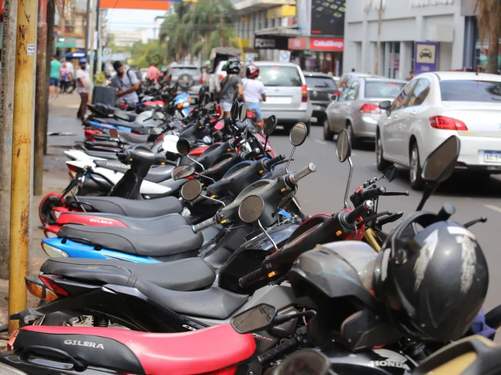 Subió la venta y patentamiento de motos en el país. //Foto: Natalia Guerrero.