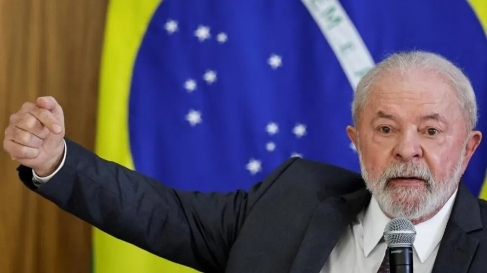 Lula Da Silva, presidente de Brasil.