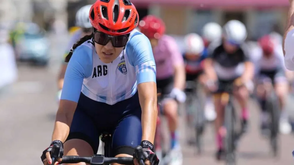 Mariela se entrena en Galicia junto a su equipo y espera disfrutar cada momento en Francia. 