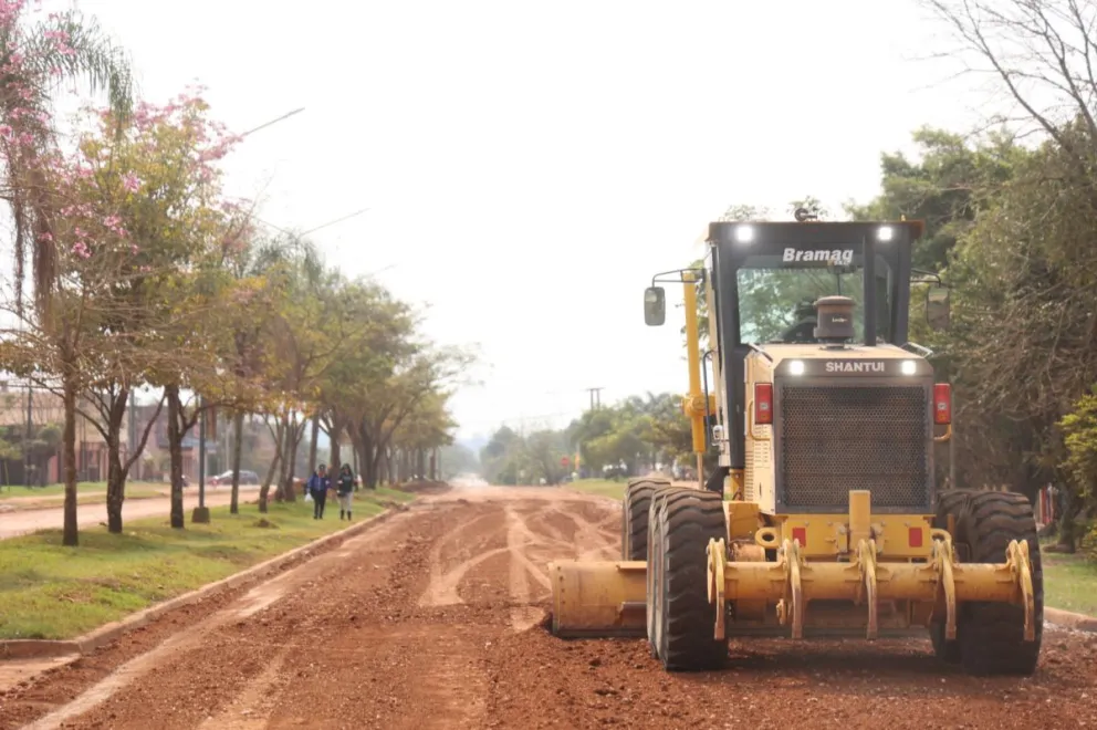 La obra avanza a ritmo sostenido. //Foto: Mercedes Berón.