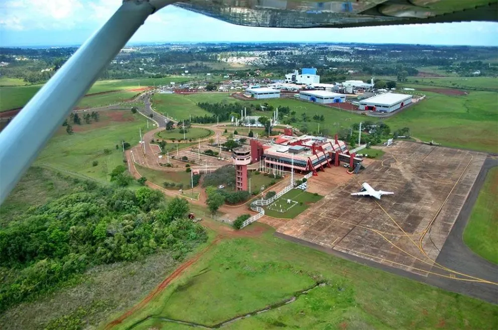 Aeropuerto Libertador General San Martín, en Posadas. //Foto: El Territorio