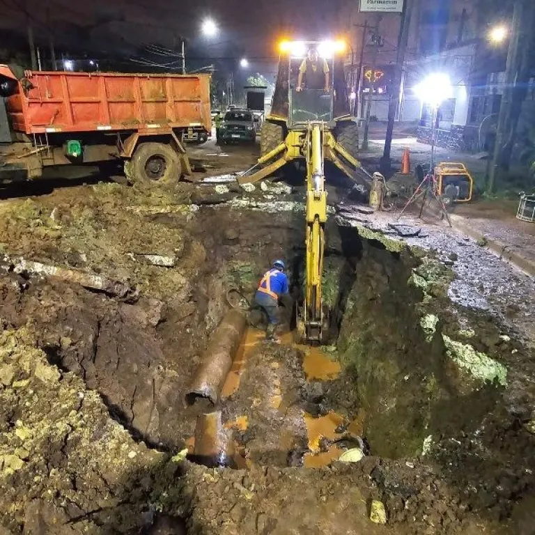 Servicio de agua en zona oeste: reparación finalizada y se normaliza el ...