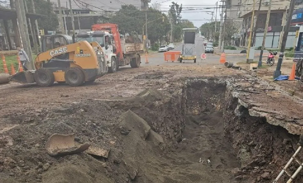 Servicio de agua en zona oeste: reparación finalizada y se normaliza el ...