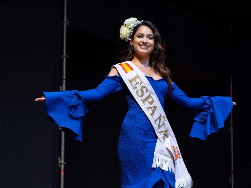 Alexia Yessenia Cantero Quevedo, reina de la colectividad española. //Foto: Colectividad Española.