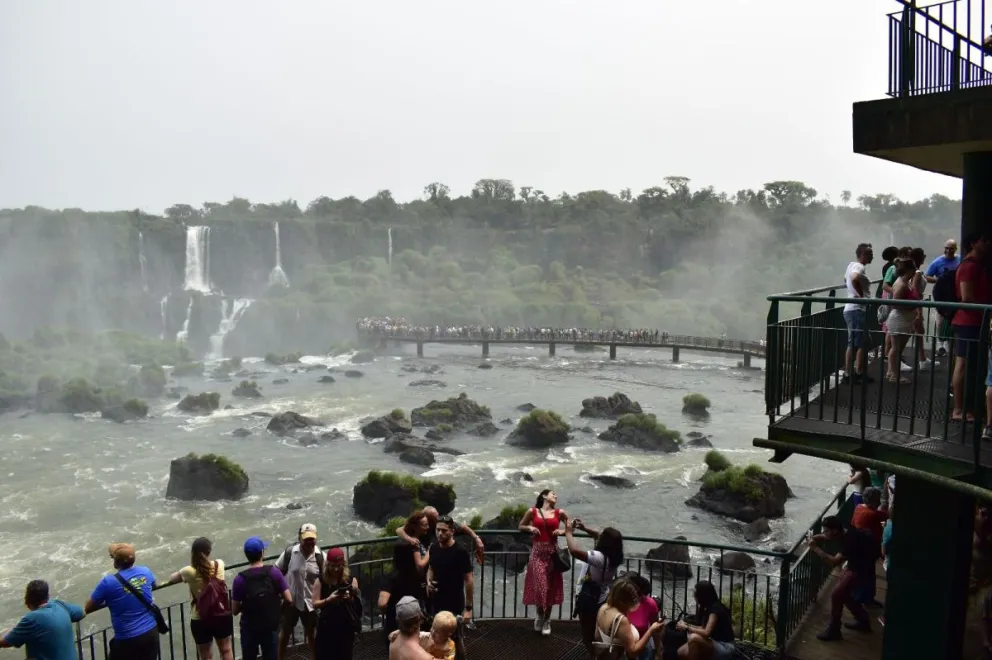 Cataratas, lado brasileño. //Foto: Norma Devechi.