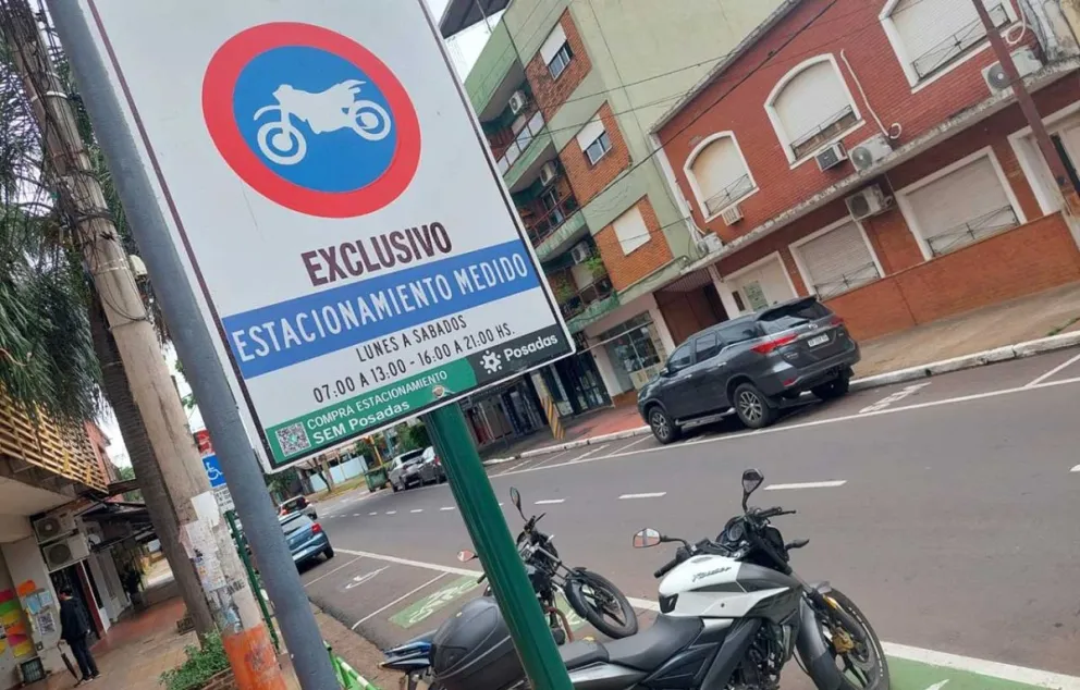 Los espacios exclusivos tendrán QR para hacer el pago. //Foto: Marcelo Rodríguez.