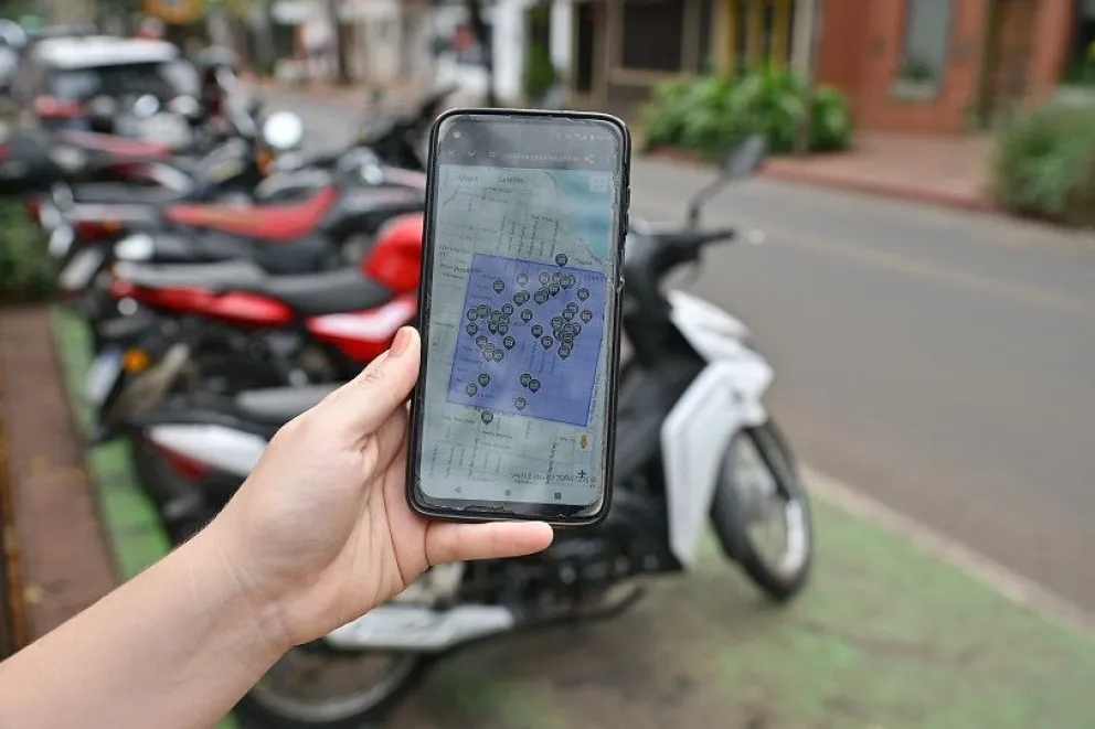 La app está disponible para el sistema de Androind y de Iphone. Foto. Víctor Hugo Paniagua 
