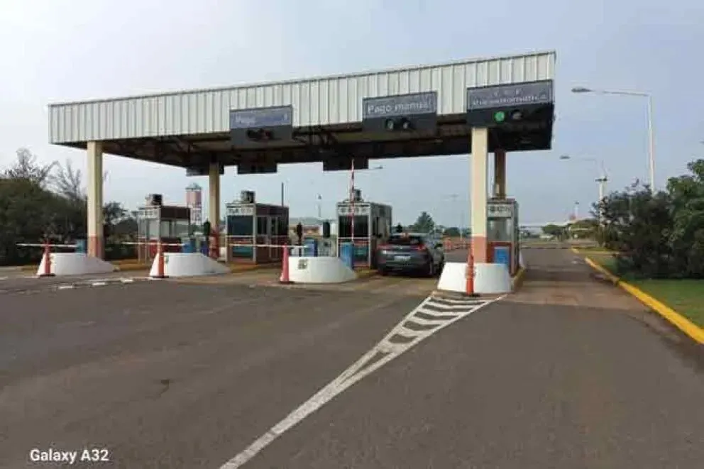 Se modificaron los valores del peaje en el Puente de la Integración ...