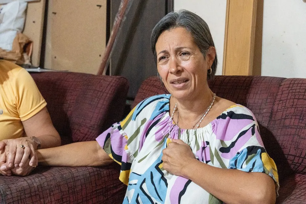 El relato de la mamá de Juanita Sirimarco.  Foto: Marcelo Rodríguez