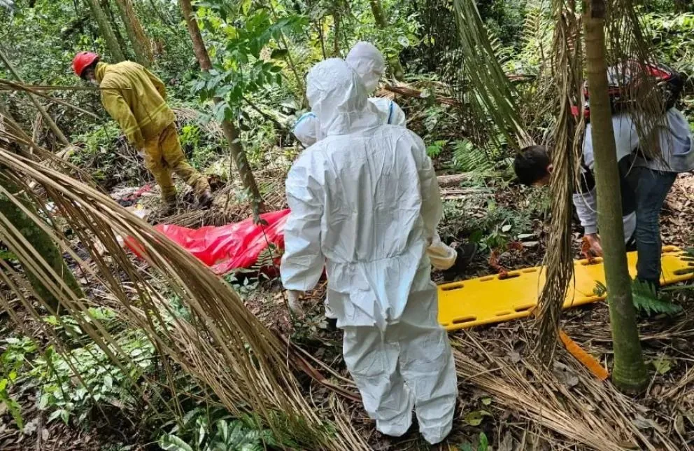 El hombre estaba siendo buscado luego de que se reportara su desaparición. //Foto: Policía de Misiones.