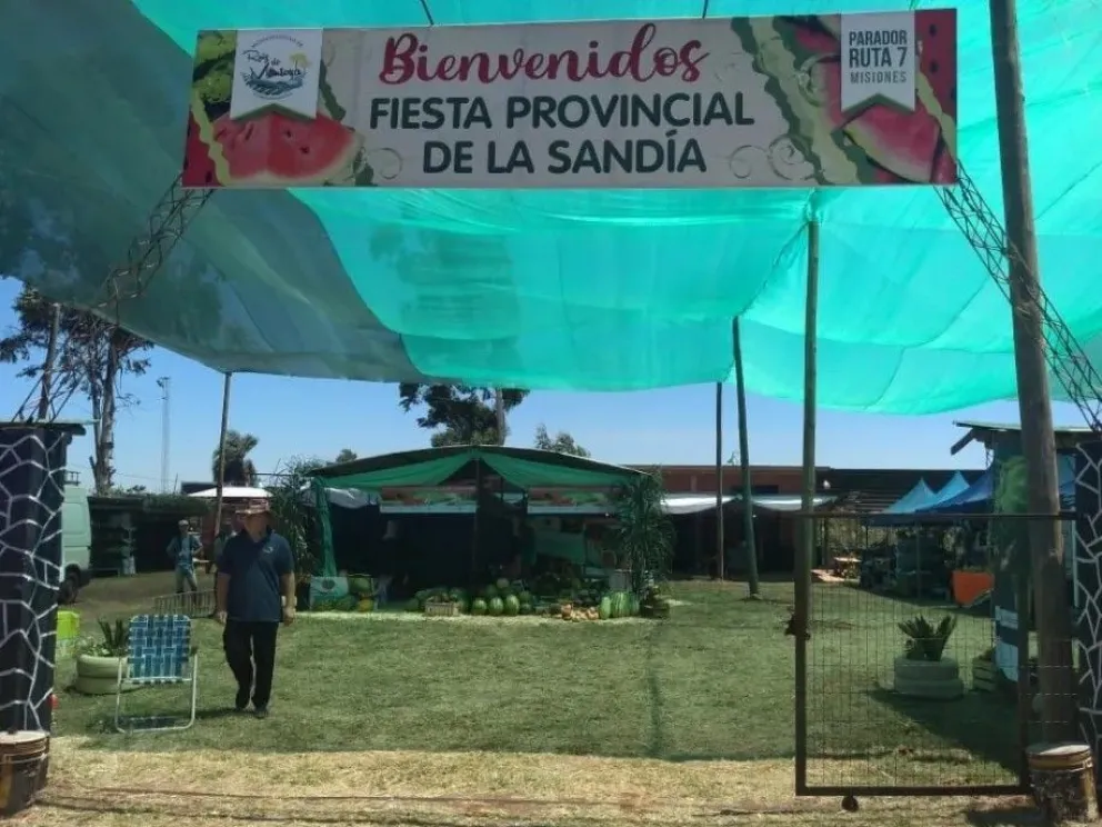El parador de la ruta provincial 7 será el escenario de la Fiesta. //Foto: Esteban González.
