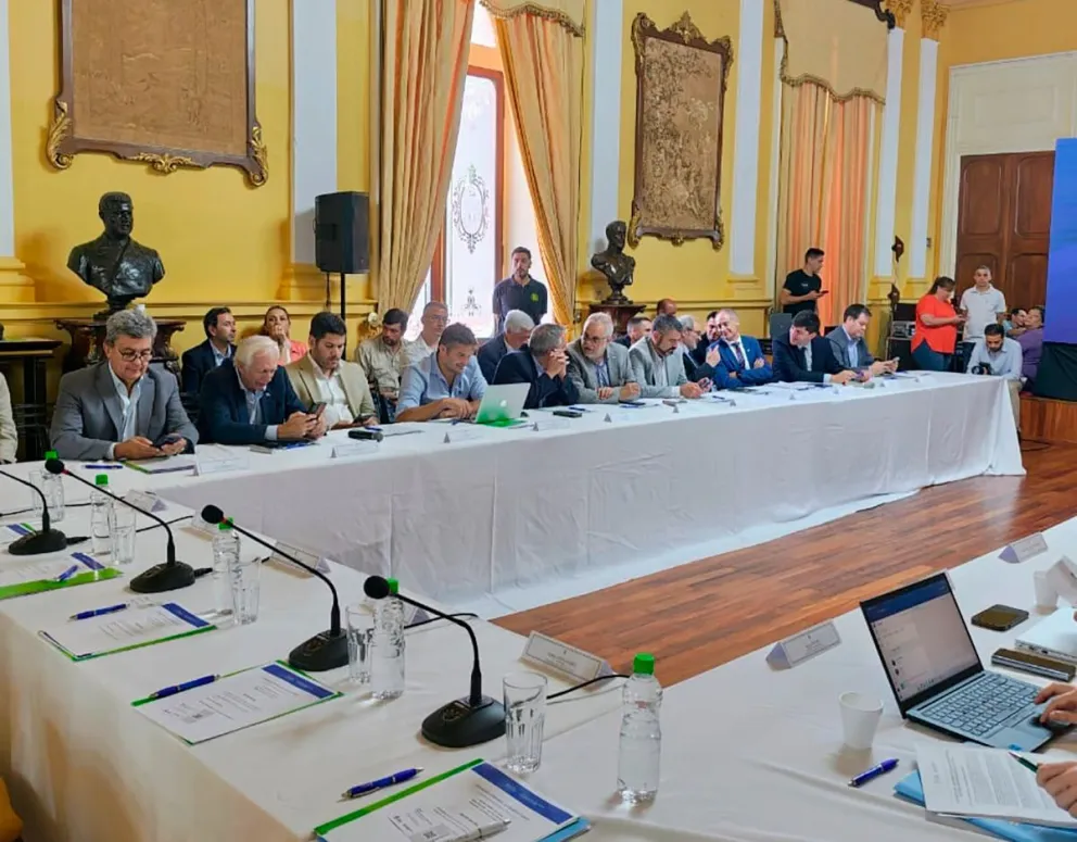 La reunión del Consejo Federal Agropecuario llevada a cabo en Corrientes.
