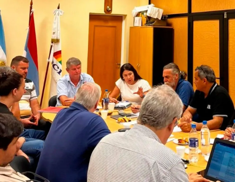 La reunión fue en la Cooperativa Eléctrica de Dos de Mayo el lunes.  
