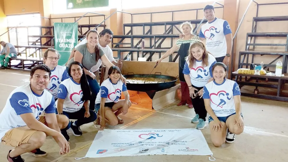 Los deportistas trasplantados se preparan para los Juegos Latinoamericanos. //Foto: Fernando Galarraga.