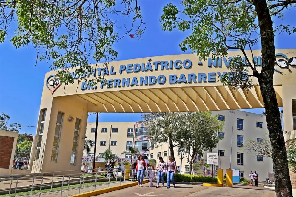 El menor sigue internado en el hospital de Pediatría de Posadas. Foto: archivo