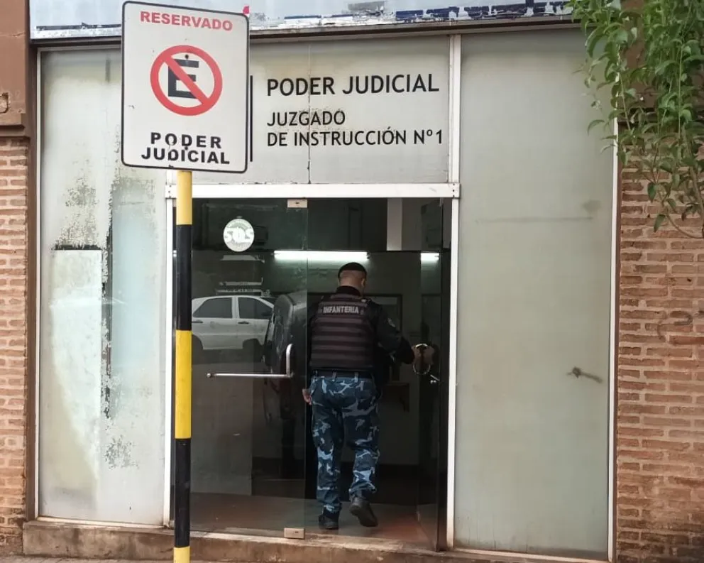 La causa por amenazas se tramita en el juzgado de Instrucción 1 de Oberá.
