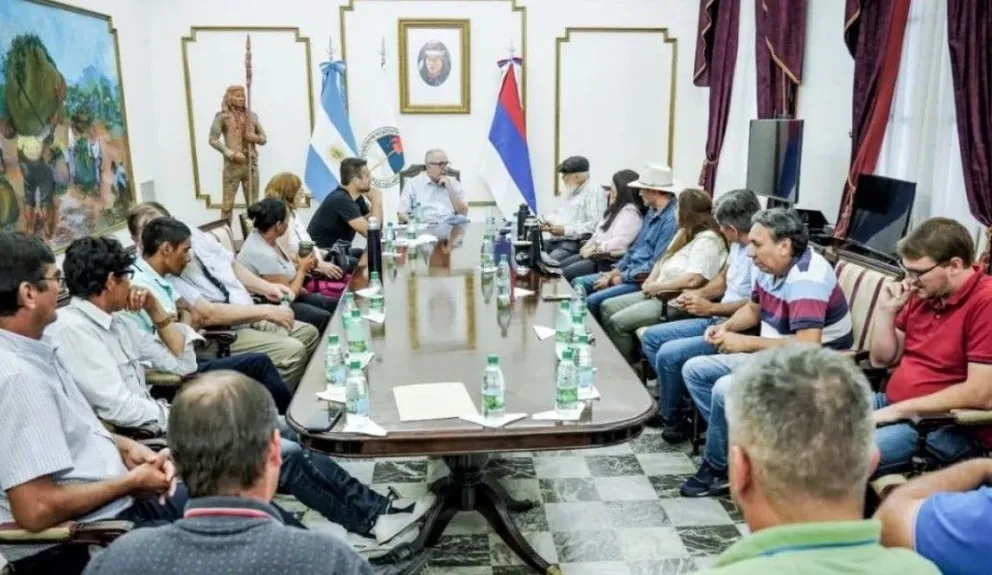 Passalacqua se reunió días atrás con representantes de productores, trabajadores rurales y cooperativistas 