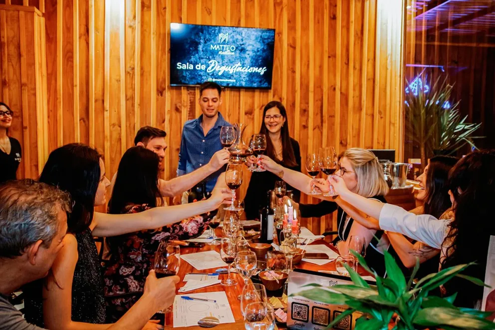 Para el brindis se buscan diferentes propuestas. Foto: Norma Devechi
