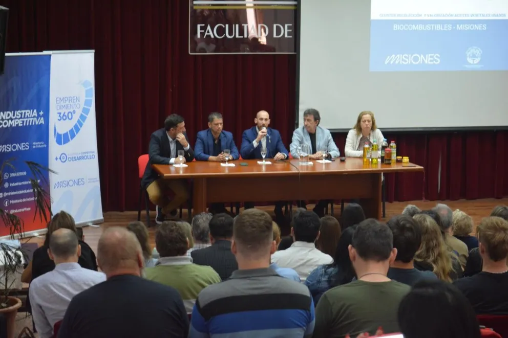 La presentación se realizó en la Facultad de Ingeniería de Oberá, 