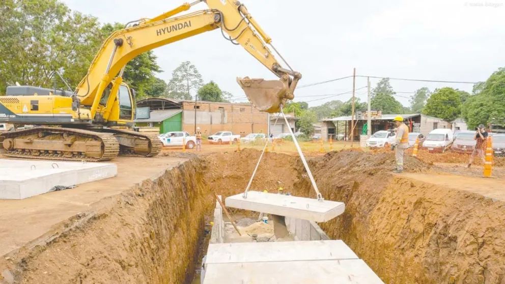 El ingeniero Grippo destaca el sostenimiento de obras en Misiones.