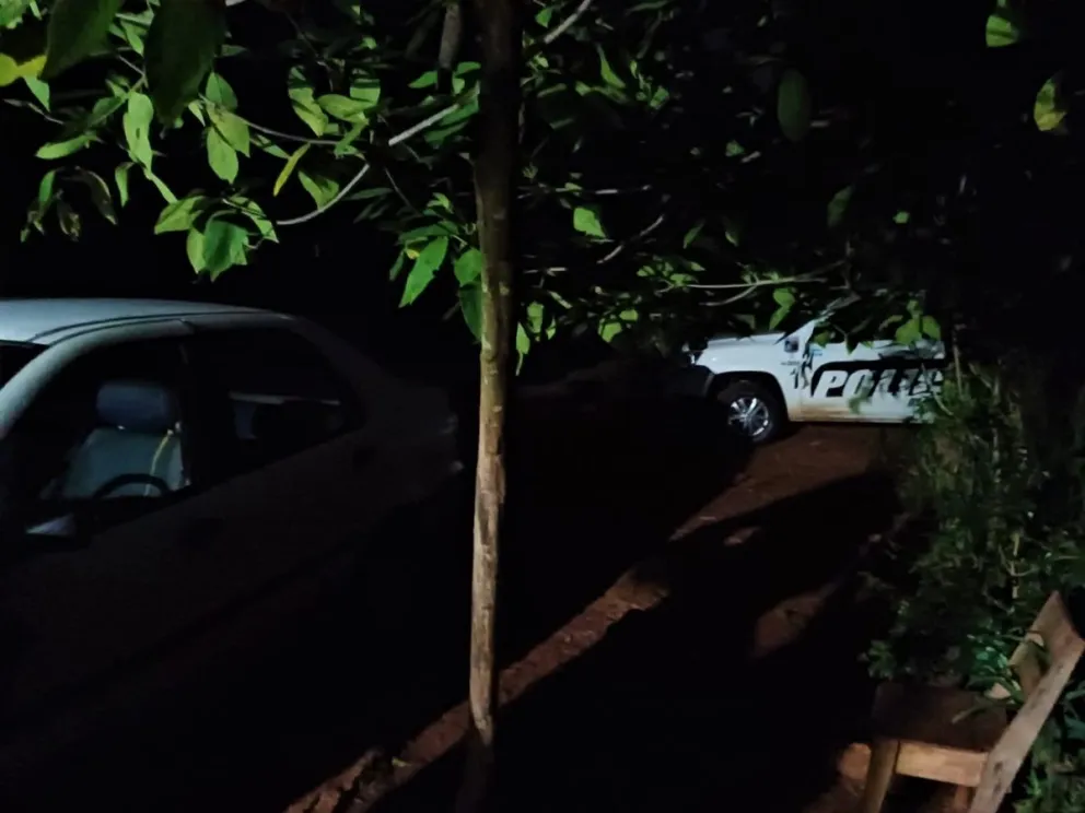 El atraco fue cometido en una zona rural de la localidad. //Foto: Policía de Misiones.