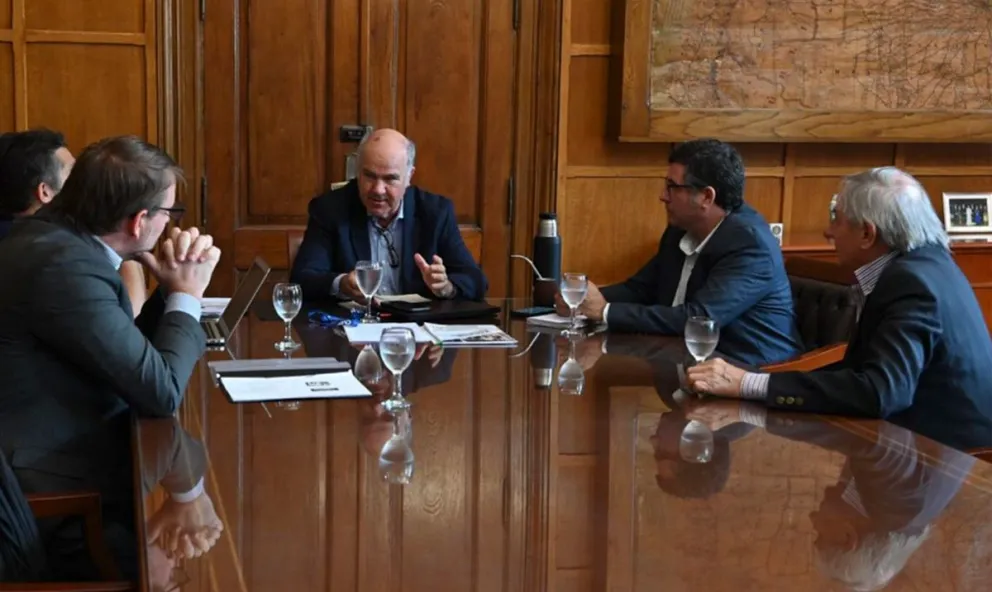 El secretario de Agricultura y Ganadería recibió a integrantes del Inym.