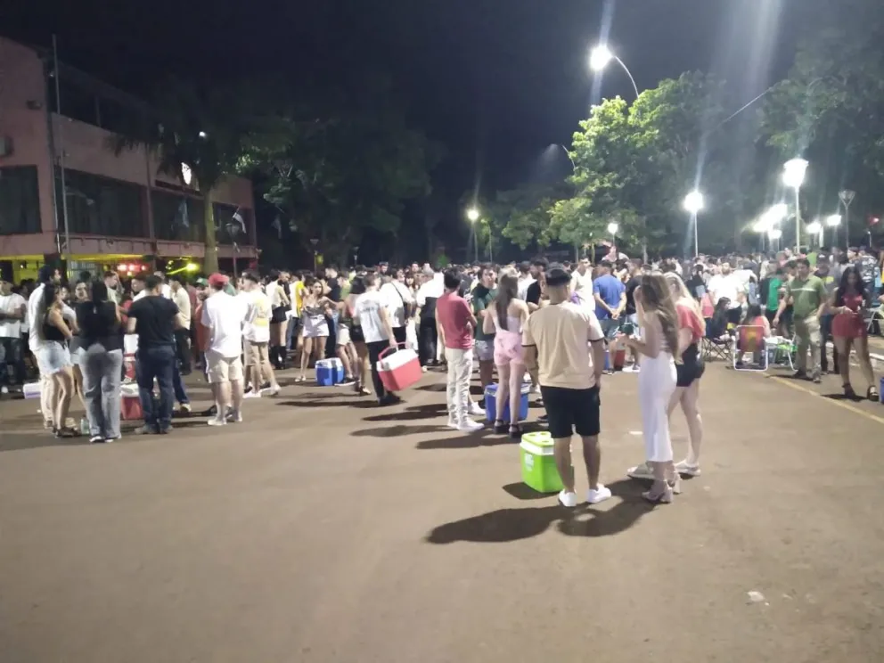Fiesta segura y tranquila en la localidad. //Foto: Esteban González.