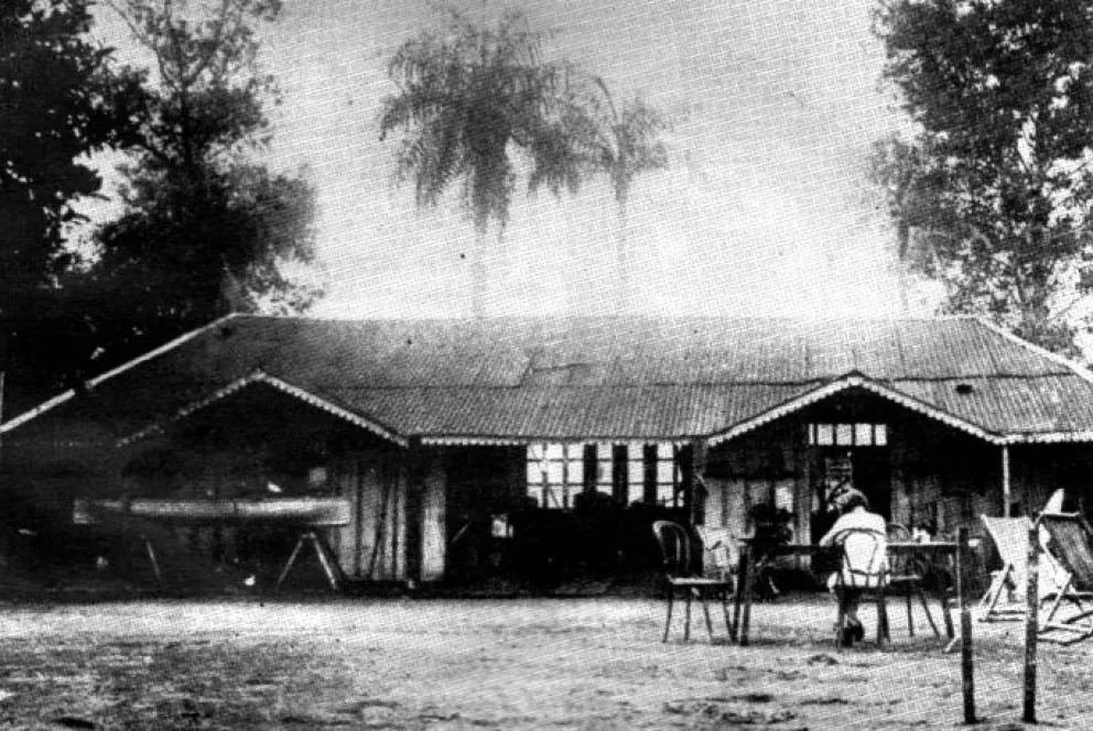 Casa de Horacio Quiroga en San Ignacio, rodeada de selva. Foto: horacioquiroga.org