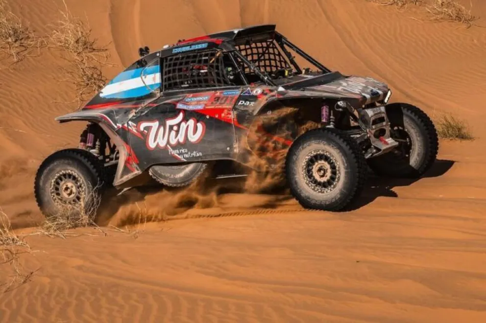 Cavigliasso lidera la categoría T3. Fotos: Prensa Dakar