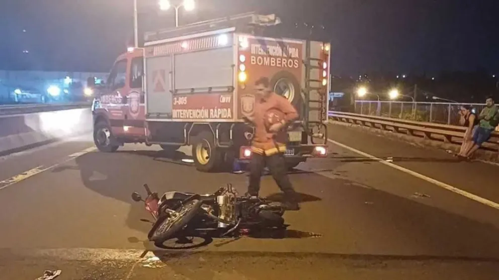 Testigos señalaron que el conductor de la camioneta viajaba superando el límite de velocidad en la ruta 12. Foto: PolMis