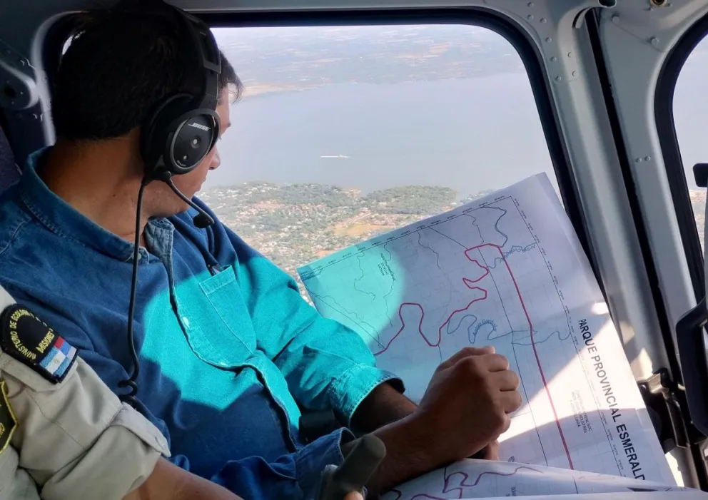 Con tres helicópteros efectuarán monitoreos periódicos, debido a la dificultad de algunos terrenos para ingresar por tierra. //Foto: Gentileza.