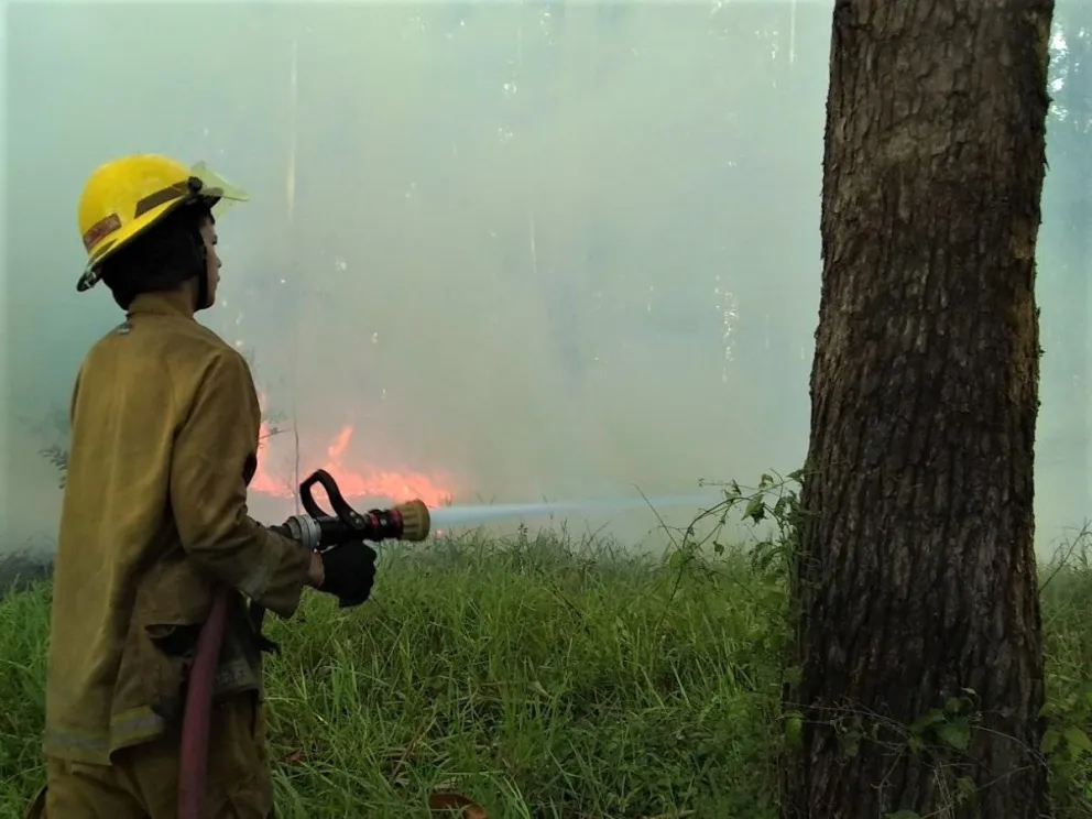 Imagen referencial. //Bomberos Voluntarios de Oberá (Facebook):