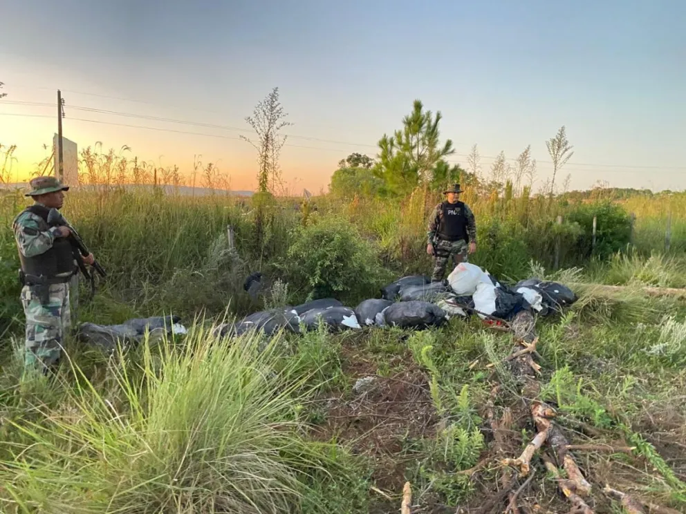 La sustancia fue decomisada y puesta a disposición de las autoridades. //Foto: PNA.