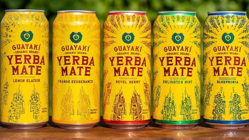 Bebidas energizantes a base de yerba mate, otra opción para el mundo.