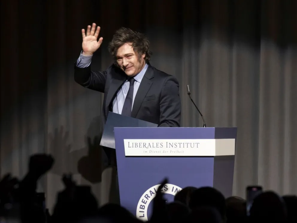 Milei, presidente de Argentina.